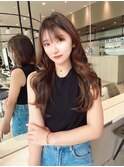 レイヤー/韓国/ボブ/縮毛矯正/髪質改善5215