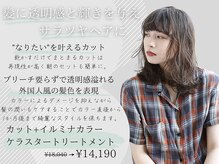 イグレック パリ 小竹向原店(IGREK PARIS)の雰囲気（人気NO.1メニュー[イルミナカラー/トリートメント/透明感カラー]）
