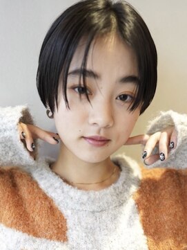 ニコ トウキョウ(nico TOKYO) シースルーショートハンサムショートシアーブラック20代30代