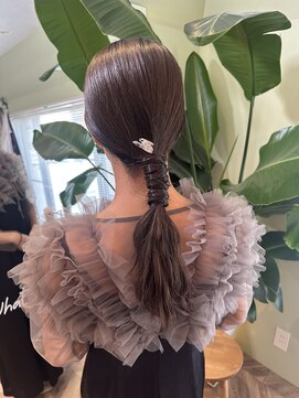 ワッツユアヘアストーリー(What’s your hair story) ヘアアレンジ/ヘアセット/お呼ばれヘア/結婚式ヘア