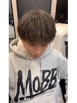 アッドバイケーツー 心斎橋(add by k-two Men's) ソフトツイスト/刈り上げマッシュ