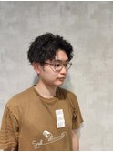 センターパートツイスパ