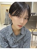 マッシュショート#白髪ぼかし#地毛風縮毛矯正#艶カラー
