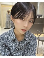 サンド 鹿児島中央(sand)&nbsp;マッシュショート#白髪ぼかし#地毛風縮毛矯正#艶カラー