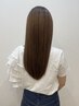 【木山指名】カット＋艶髪ストレート 通常￥24640→￥19712