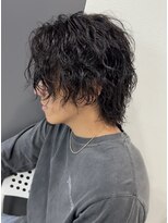 ボンド トウキョウ(BOND TOKYO)&nbsp;ウルフ波巻きパーマ#ミディアムウルフ#波巻きパーマ