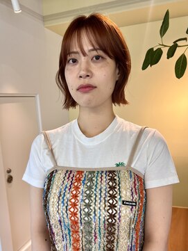 ロジェ(loje) [20代]アプリコットオレンジ/ボブヘアー/くびれヘア