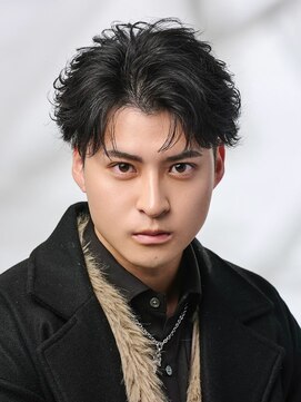 アイトーキョー 名古屋2nd(AI TOKYO) メンズカット/ラウンドマッシュ/波巻きパーマ/名古屋駅/栄駅