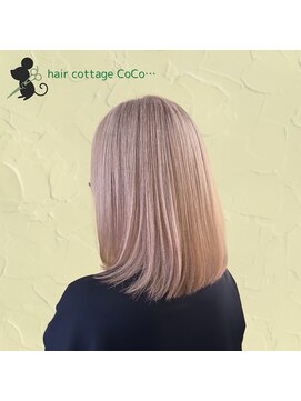 ヘアーコテージ ココ(hair cottage CoCo...) 脱白髪染めベージュ