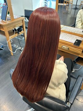 ◎ブリーチなしダブルカラー/暖色カラー◎ Mplus鹿嶋