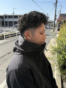 髪屋 紬 メンズ/メンズパーマ/メンズカット/ツイストパーマ