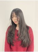 20代ワンホンレイヤープッチンモリミルクティエクステカット