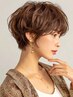 【再来】★ツヤ低刺激★カット+ヴィラロドラカラー+オージュアトリートメント