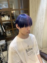 お～るうぇいず(always)&nbsp;ケアブリーチ2セクションオンカラー韓国風マッシュウルフ