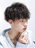 【option武蔵小杉】マッシュ×ツイストスパイラルパーマ