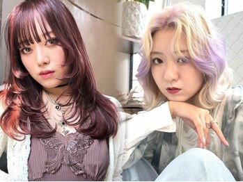 mina by one‘s 町田 韓国ヘア/レイヤーカット/ハッシュカット/ワンホン/くびれ巻きの写真/原宿に2店舗ある大人気サロンが町田にOPENしました☆ハイトーンカラー全国TOPクラス♪【町田駅】