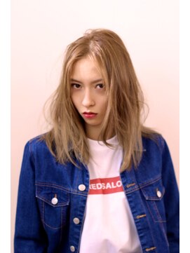 レッド サロン(RED SALON) 外国人風モードな軽め切りっぱなしセミロング