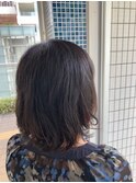 アッシュブラウン×シフォンボブ♪【スタジオアルファプラス】