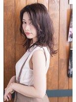 オリーブフォーヘアー(olive For hair) 耳かけ×伸ばしかけ×ふわミディ【olive for hair】03-6914-0898