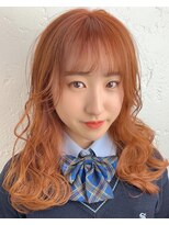 プライズ アイリス 池袋東口店(prize Iris)&nbsp;オレンジヘア！池袋ブリーチ【池袋東口/池袋/池袋駅】