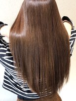 スーパーカット 元町店(SUPER CUT)&nbsp;iNOAカラー　艶感　ロング　白髪染め