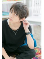 ミック ヘアアンドメイク アップ 駒込店(miq Hair&Make up) 長めバング束感カットグランジくせ毛ショート