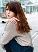 ハイライト/モテ髪カタログ/小顔/大人可愛い/Aライン