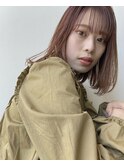 10代20代/ダブルカラー/透明感/シアーピンク/肩ライン