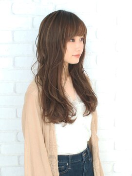 ムム(mumu) ロングスタイル/ブラウン/抜け感/20代30代40代50代