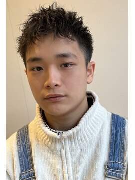 ゴッソ(gosso) スパイキーショート　アップバング　ツイストMIX　束感