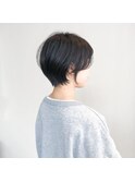 【サラジュ】大人の丸み黒髪ショート♪