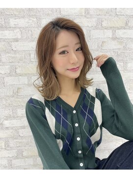 オーロ 西宮店(ORO) 春のグラデーションミディアム