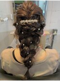 結婚式×ヘアセット×網下ろし