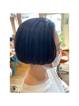 キキ 美容室(KIKI) 重ためショートボブ☆