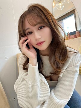 ルームバイシー 新宿(Loom. by Sea) 【Loom.林】くびれヘア/似合わせカット/アースカラー/韓国ヘア