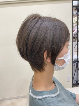 ロアール 大垣店(LOAOL) ナチュラルショートボブ