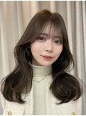 似合わせ韓国ヘア/くびれヘア/レイヤーカット
