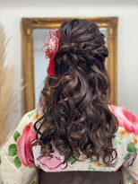 グラムール(Gramour)&nbsp;ハーフアップ