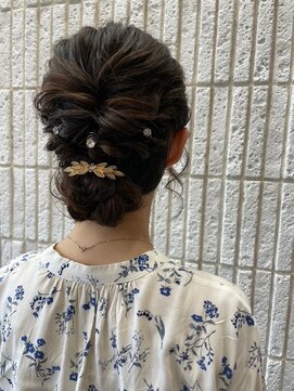 クロムス(clomus) 【clomus】パーティーヘアセット