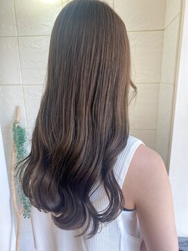 ヘアーココカシェット(hair coco cachette) 【cachette/別府 】オリーブベージュ