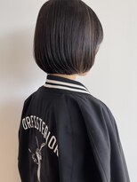 トップヘアスパアンドリゾート 鳴海(TOP HAIR spa&resort) まだまだ人気!切りっぱなしボブ!/20代30代40代