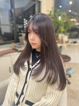 ロストシティ 横浜(LOST CITY) ロングレイヤー×ラベンダーアッシュ