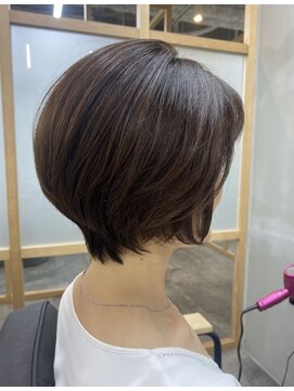 フレーム なんば店(FRAME) ショートボブスタイル