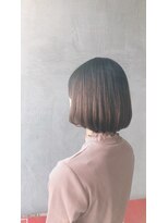 ルッソカナン(Lusso canaan)&nbsp;グレージュカラー×ショートボブ/30代40代50代