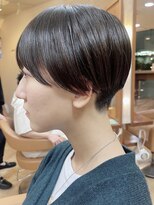 ラウンジ モリオ イケブクロ(Lounge MORIO Ikebukuro)&nbsp;刈り上げショートとシースルーバング＊