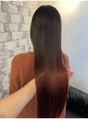 髪質改善 ツヤツヤ ロング