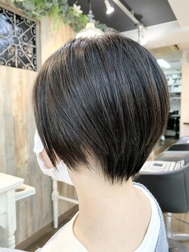 ブレス ヘアアンドスパ 湘南台(bless hair spa) 朝楽柔らかショートスタイル