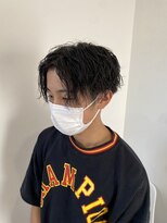 セカンド(Second)&nbsp;Second   ×　メンズパーマ