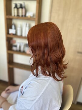 ココカラヘアー プラス(cococara‐hair plus) レッドオレンジカラー