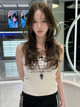 レディアル 渋谷(REDEAL) ワンホンヘア/韓国ヘア/ウルフ/前髪[レイヤーカット/渋谷]